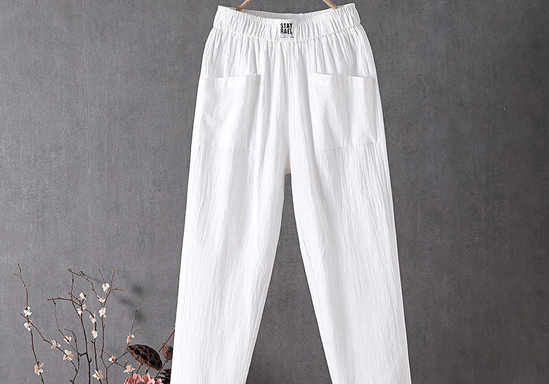 Alyra | Relaxed Trousers with Pockets