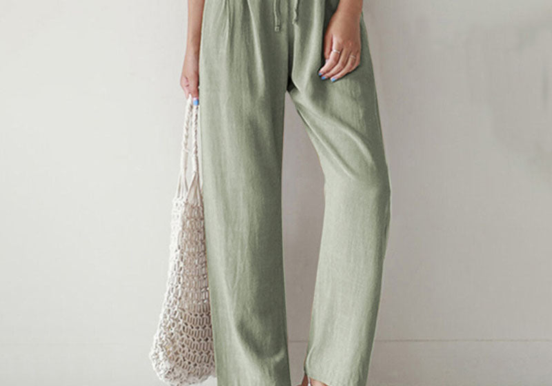 Vara | Relaxed Drawstring Trousers