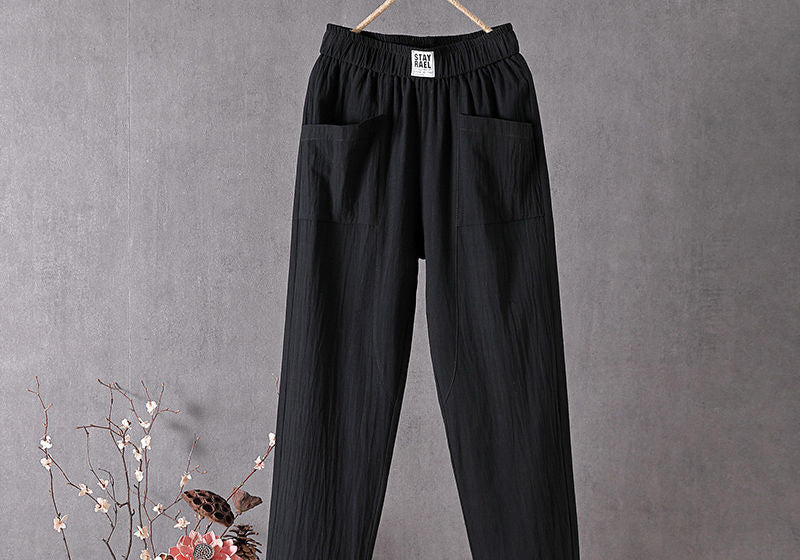 Alyra | Relaxed Trousers with Pockets