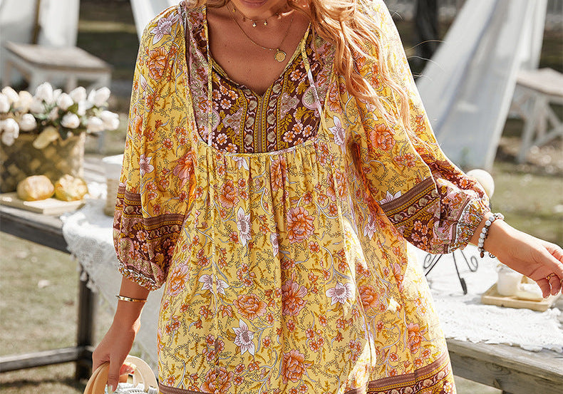 Briseis | Bohemian Tunic Dress