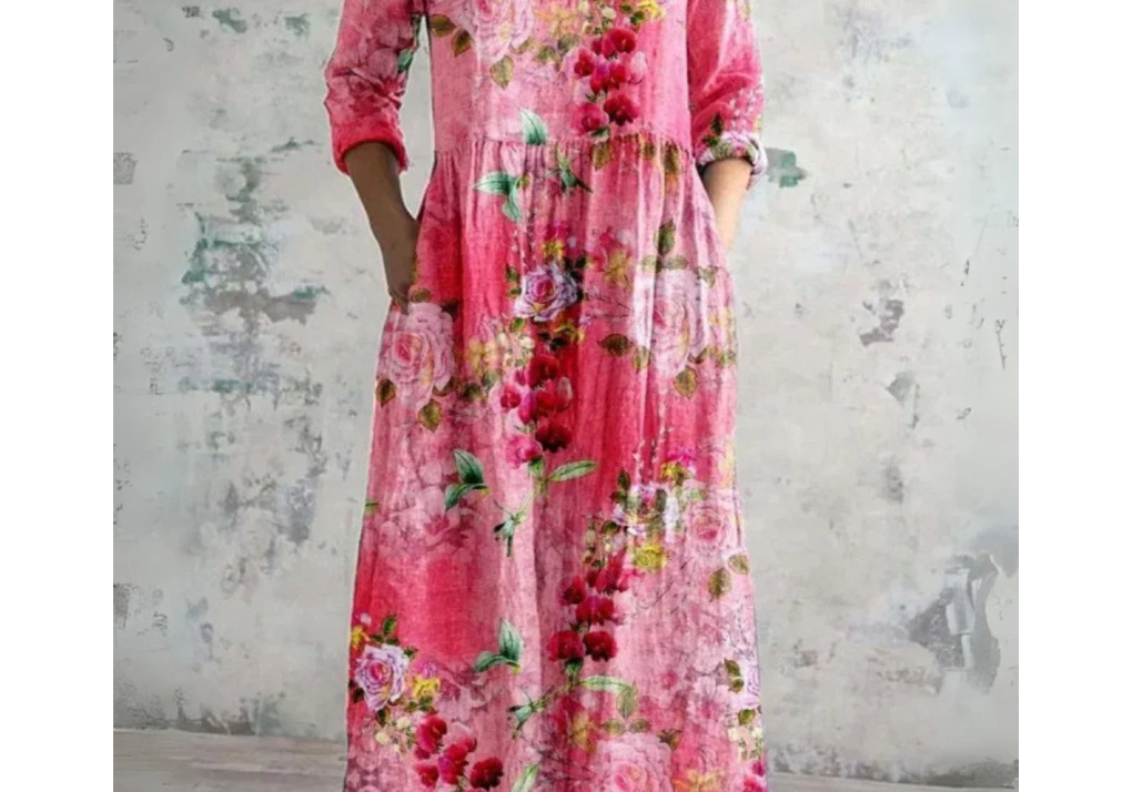 Eleanor | Vintage Floral Maxi Dress