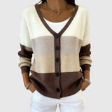 Margarete - Comfortable Knit Cardigan with Buttons