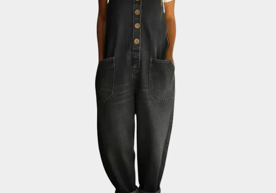 Vintage Relaxed Jumpsuit