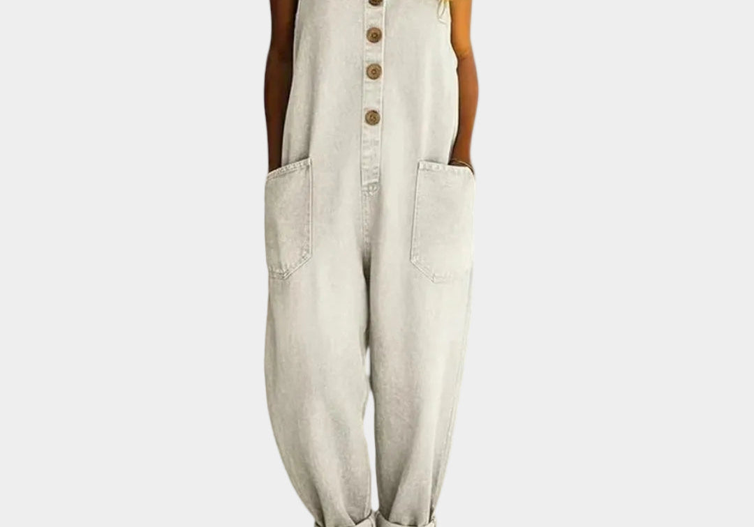 Vintage Relaxed Jumpsuit