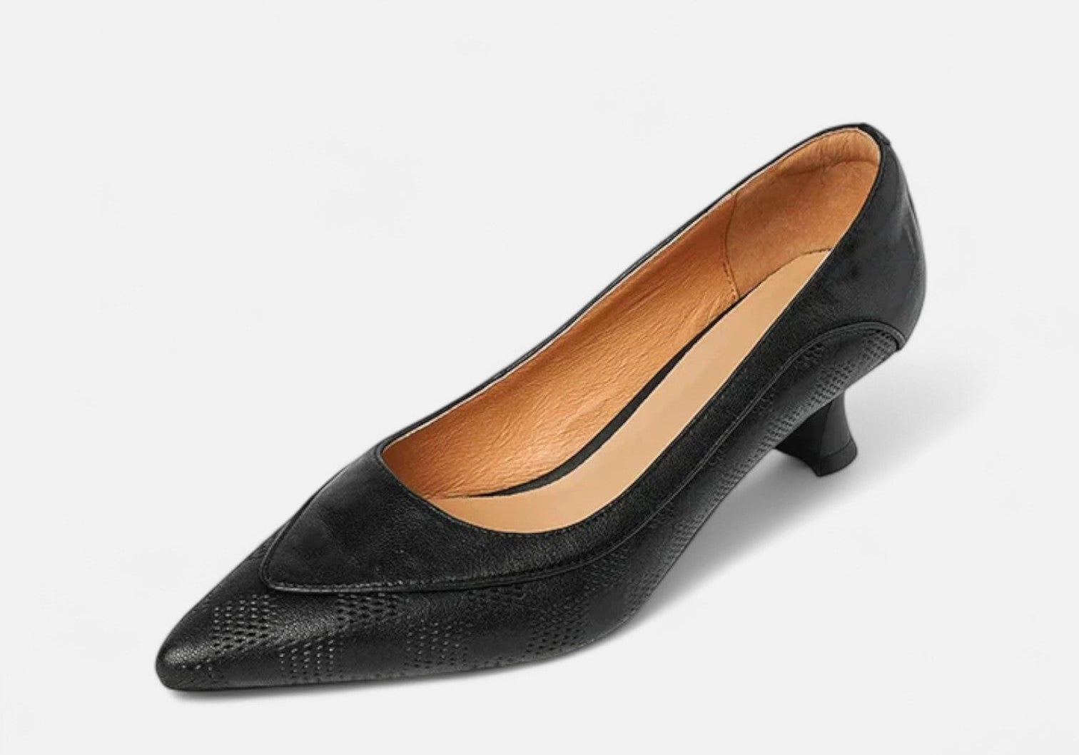 Amara Leather Heels