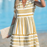 Katrina | Geometric Summer Dress