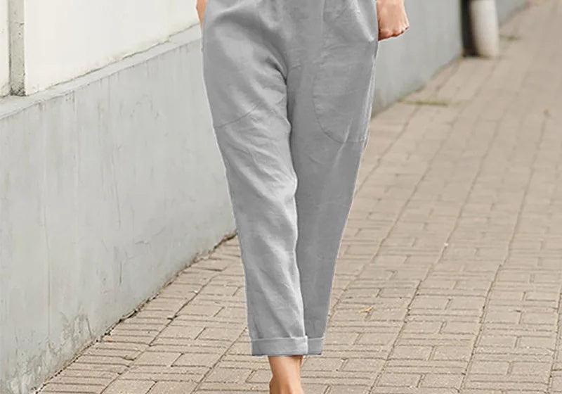 Kriza | Loose Trousers with Pockets