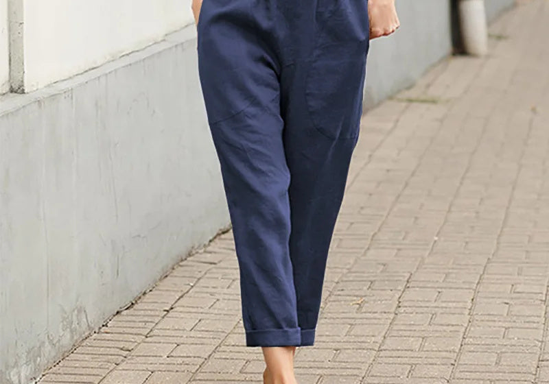 Kriza | Loose Trousers with Pockets