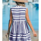 Katrina | Geometric Summer Dress
