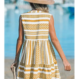 Katrina | Geometric Summer Dress
