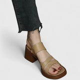 Celeste | Elegant Cross-Strap Sandals