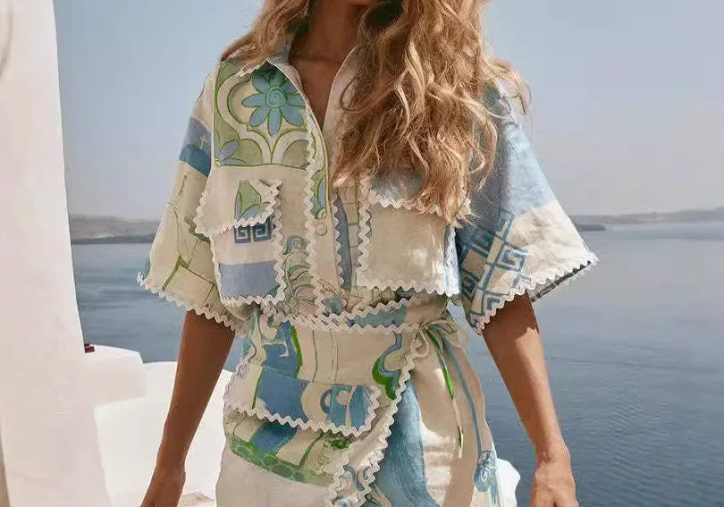 Solene | Chic Patchwork Set