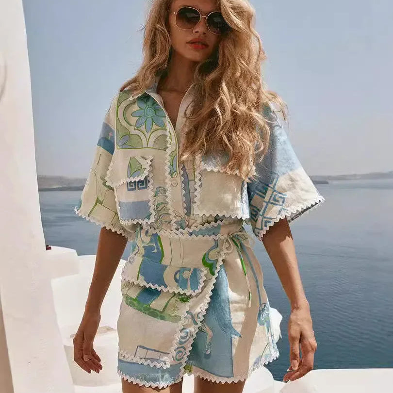 Solene | Chic Patchwork Set