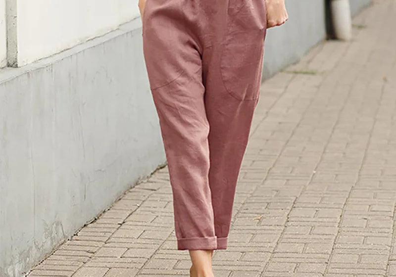 Kriza | Loose Trousers with Pockets