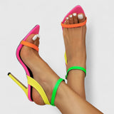Olive | Stiletto Pumps