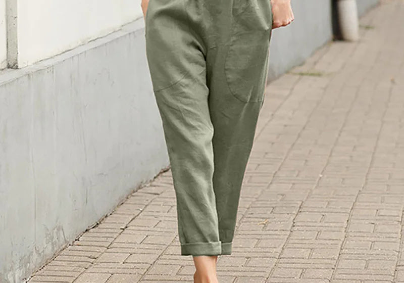 Kriza | Loose Trousers with Pockets
