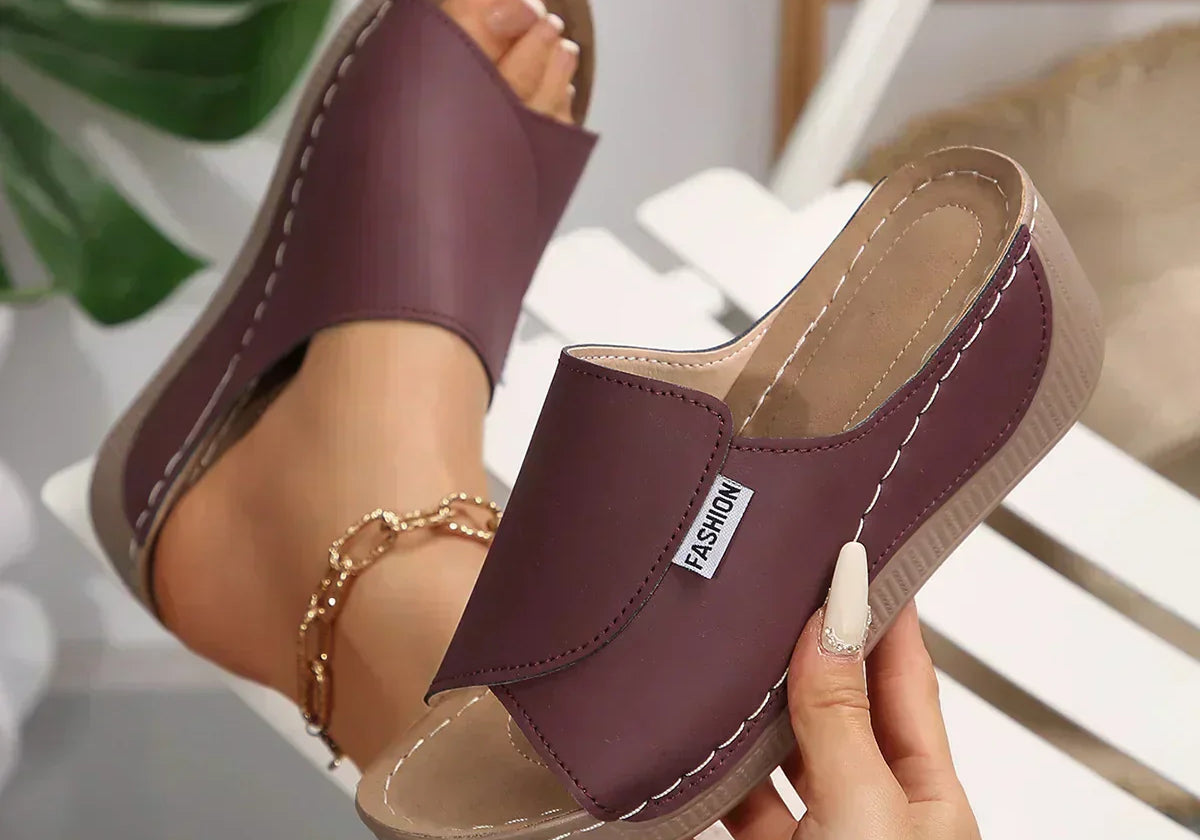 Rumi | Orthopaedic Wedge-Heel Sandals