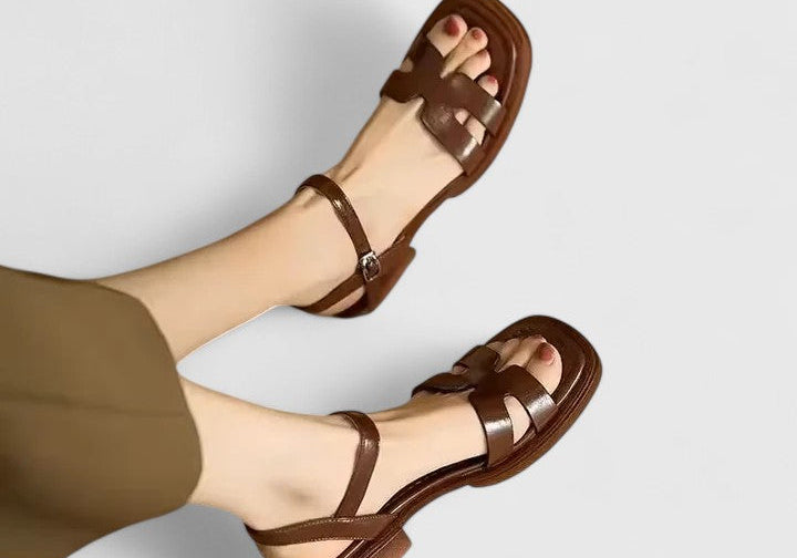Clover | Elegant Leather Sandals
