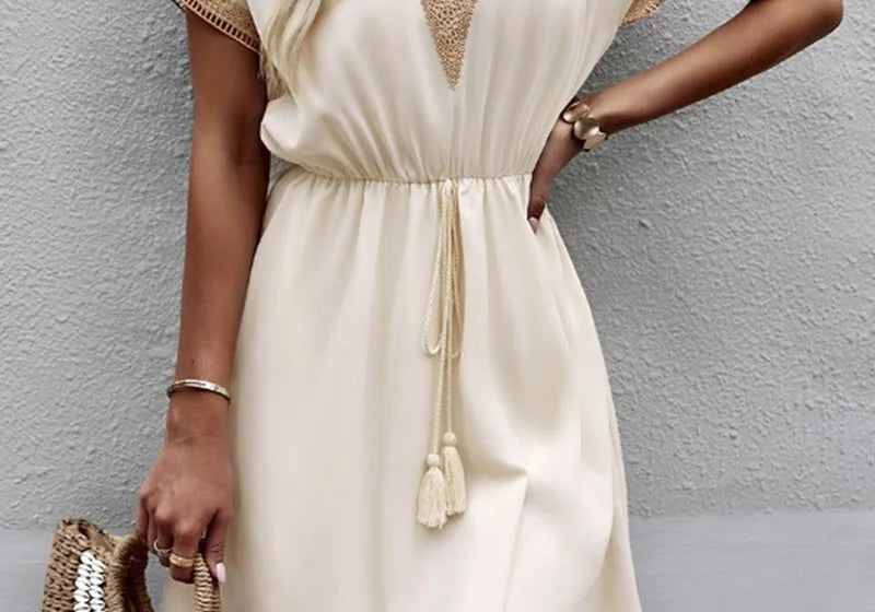Sabrina | Elegant Bohemian Dress
