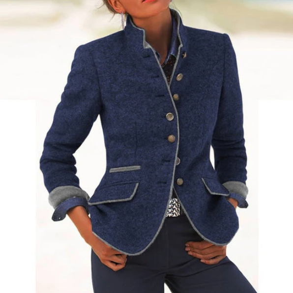 Diana - Elegant Turtleneck Cardigan