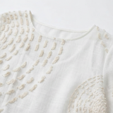 Casual Embroidered Dress