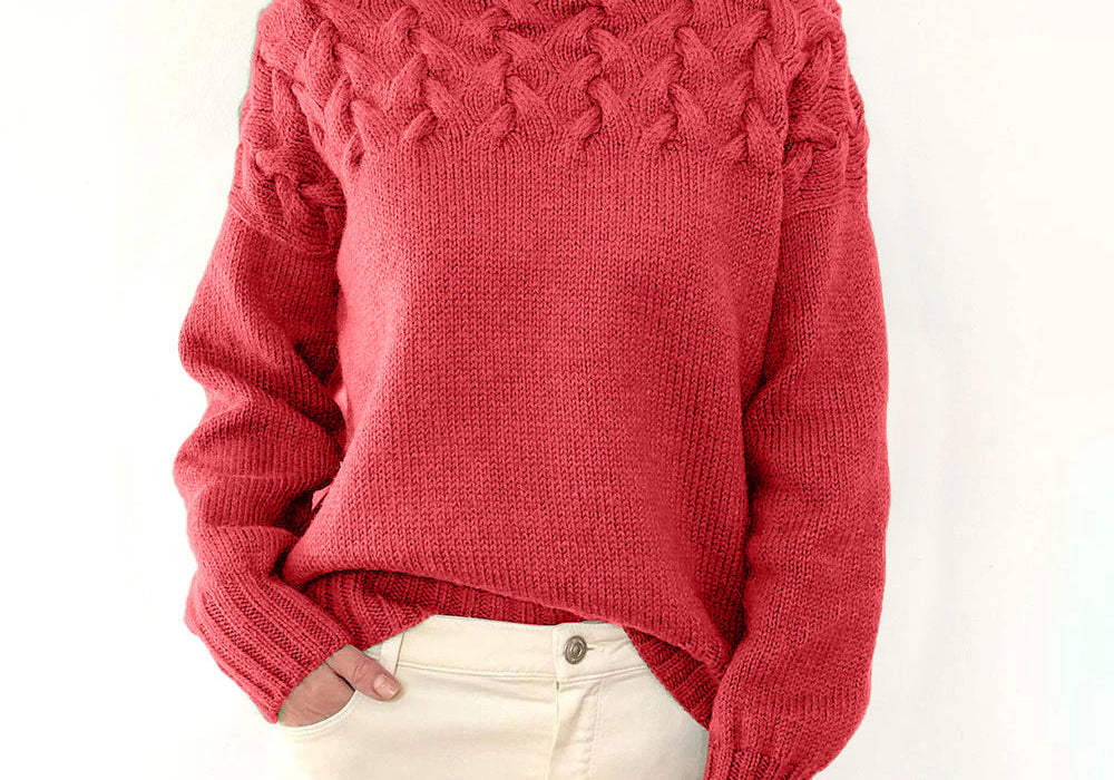 Elena | Warm Roll-Neck Jumper