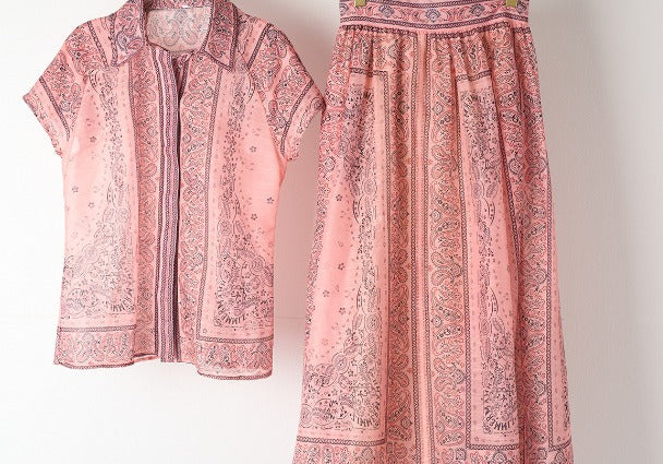 Adele | Two-Piece Bohemian Printed Set