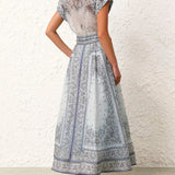 Adele | Two-Piece Bohemian Printed Set