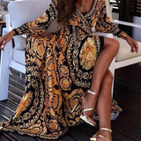 Faye | Printed Boho Dress