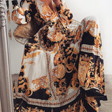 Faye | Printed Boho Dress