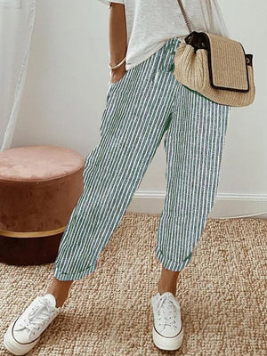 Green Striped