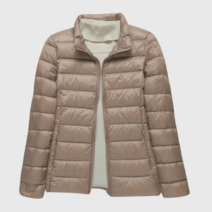 Khaki High Neck