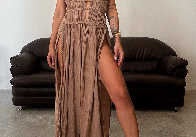 Zolla | Textured Split Dress