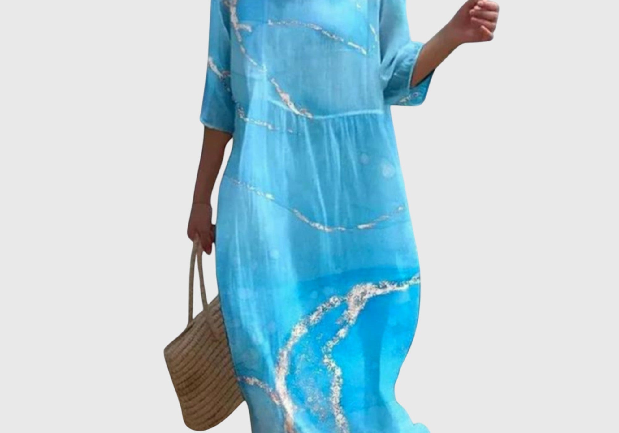 Hayley™ | Elegant Floral Maxi Dress