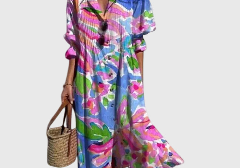 Zariah | Elegant Bohemian Maxi Dress