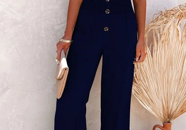 Riana | Relaxed High-Waisted Trousers