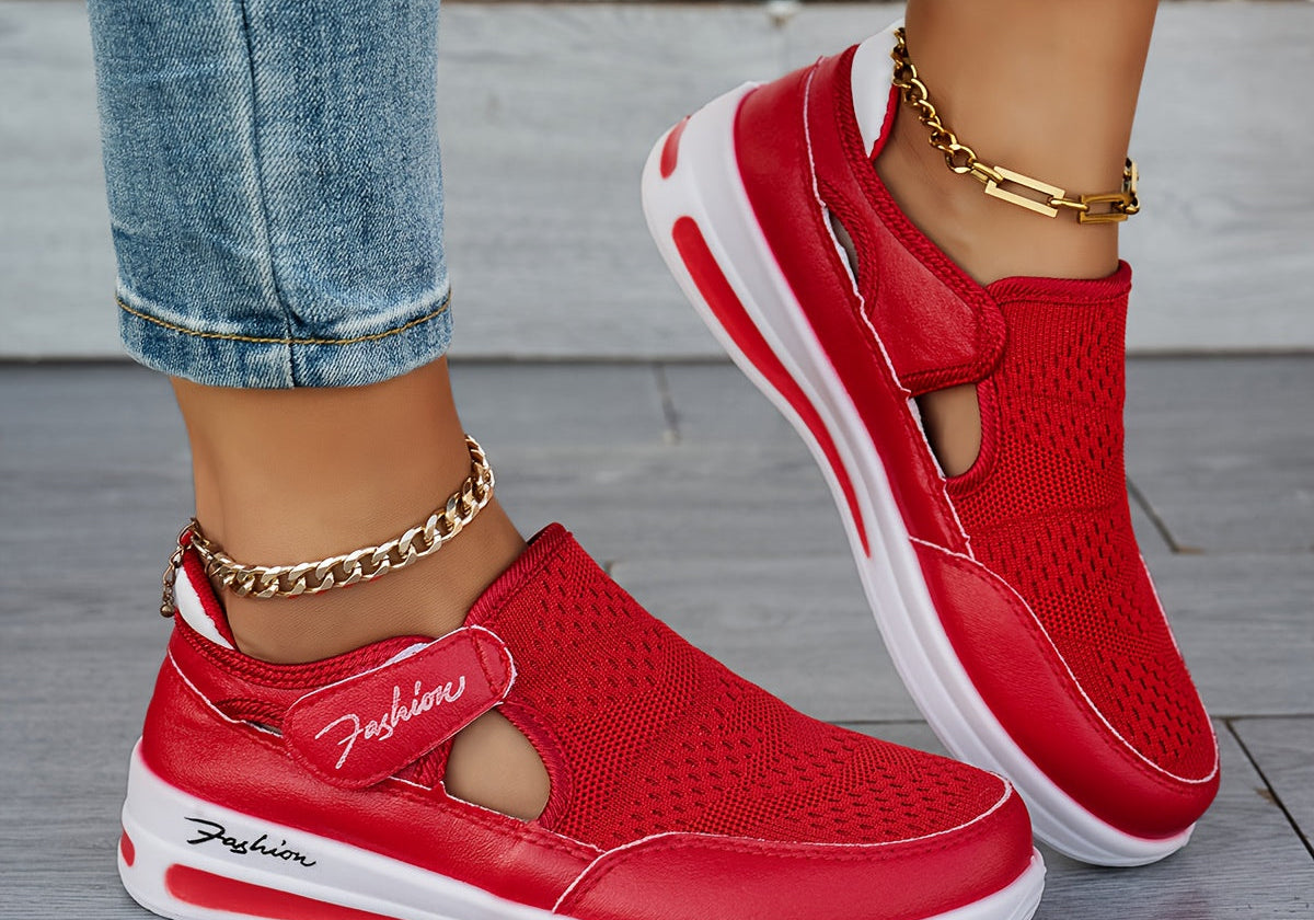 Breathable Slip-On Trainers with Stable Comfort