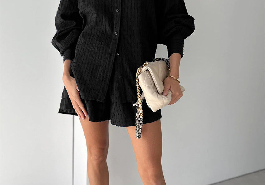 Elizabeth | Lightweight Shirt & Shorts Set