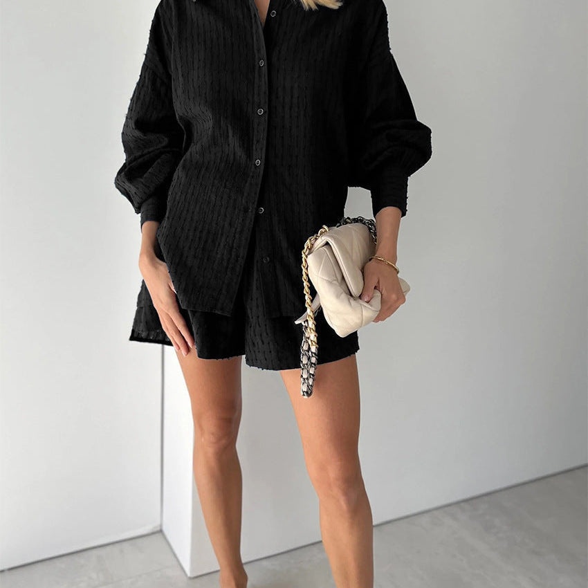 Elizabeth | Lightweight Shirt & Shorts Set