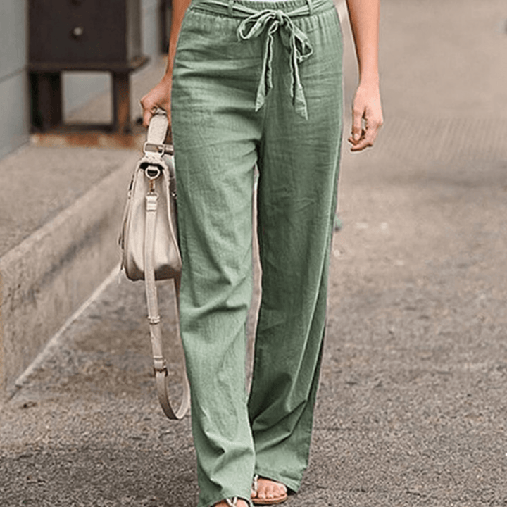 Joleen | Relaxed Women's Drawstring Elastic Waist Trousers