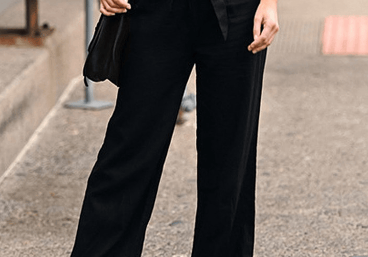 Joleen | Relaxed Women's Drawstring Elastic Waist Trousers
