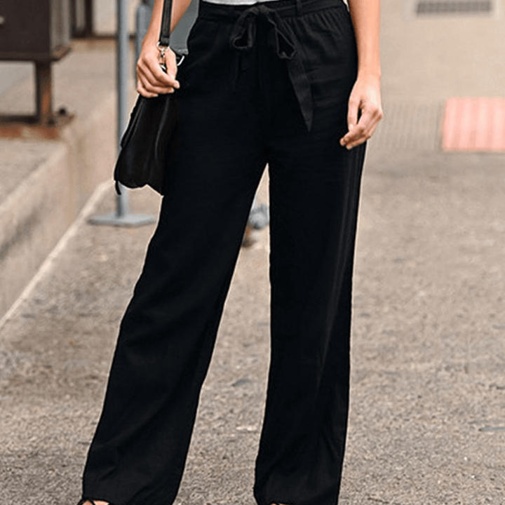 Joleen | Relaxed Women's Drawstring Elastic Waist Trousers