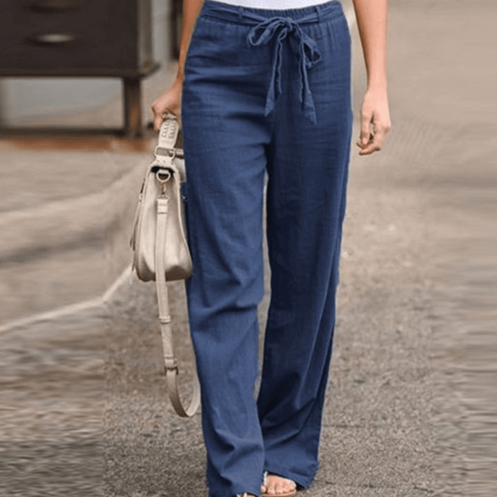 Joleen | Relaxed Women's Drawstring Elastic Waist Trousers