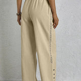 Shania | Relaxed Buttoned Trousers