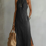 Greta - Denimkleid mit Retro-Spitze