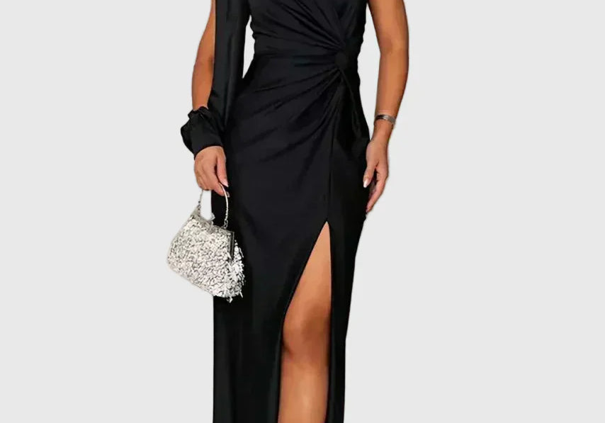 Melyssa | Elegant Flowing Evening Maxi Dress