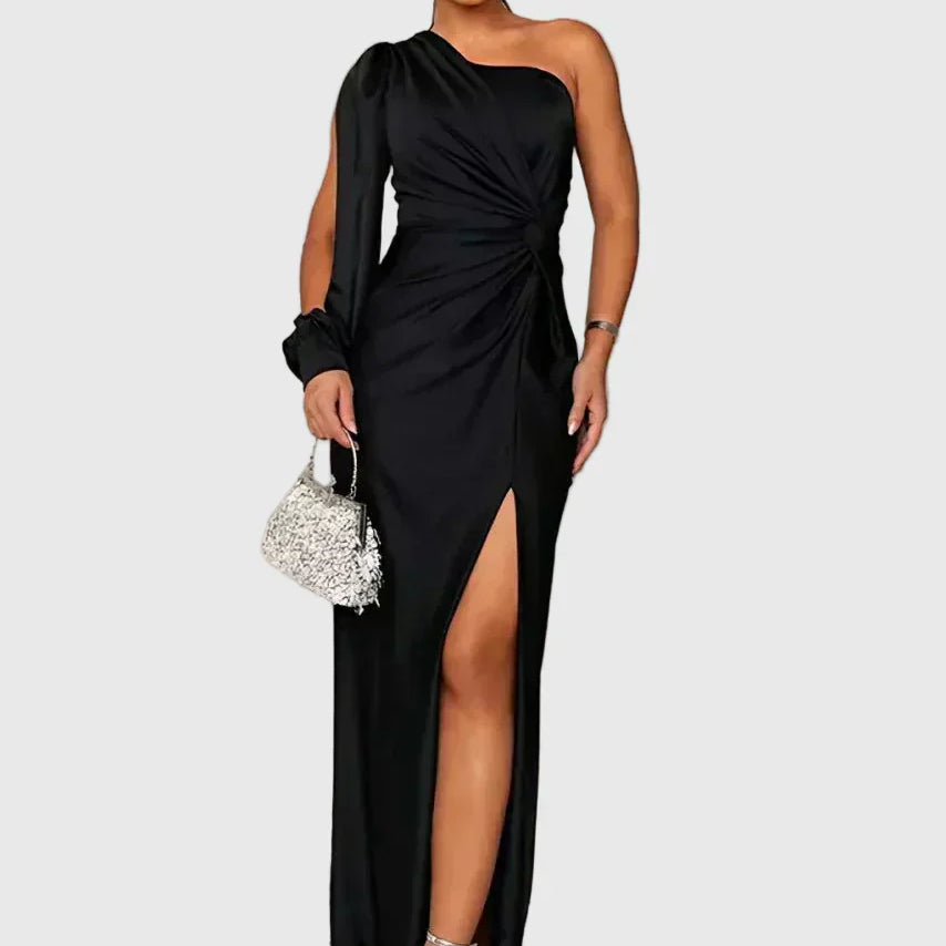 Melyssa | Elegant Flowing Evening Maxi Dress