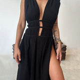 Zolla | Textured Split Dress