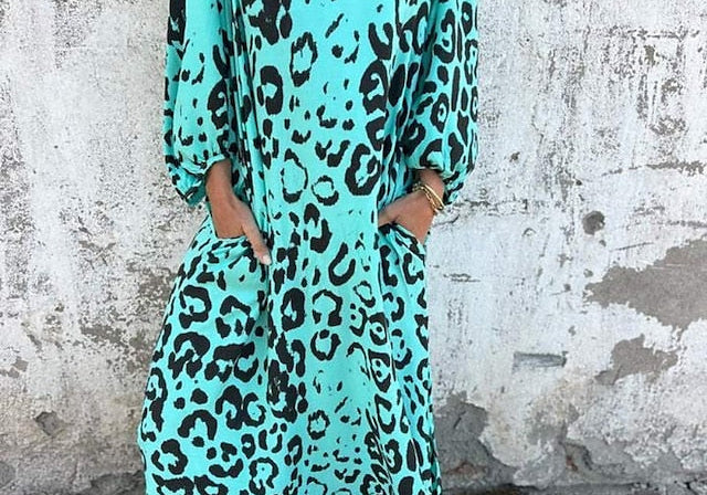 Jessa | Leopard Maxi Dress