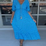 Felicity | Coastal Wave Dress